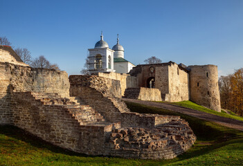 Wall Mural - Izborsk fortress