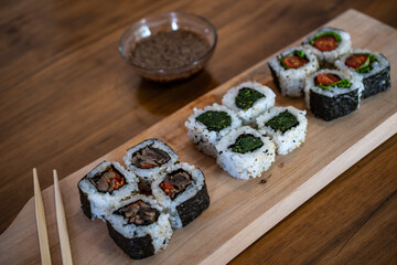 Sushi vegetariano