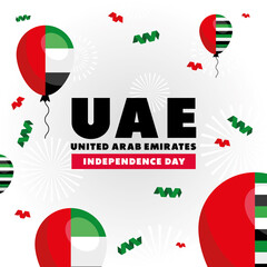 Sticker - UAE national day celebration