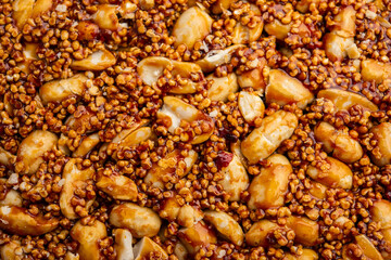 Peanuts rajgira Jaggery chikki or bar