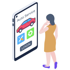 Sticker - Auto Service