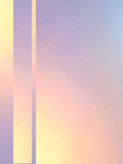 Wall Mural - abstract pastel gradient yellow orange and purple violet lavender hue geometric vertical line decorative background texture