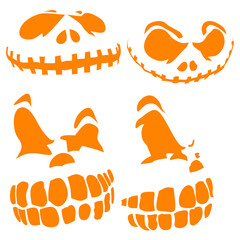 Sticker - set of halloween icons