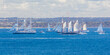 The Tall Ships Leave Melbourne Australia