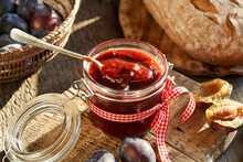 Klevela - Homemade Preserved Food Similar To Plum Jam, With Bread