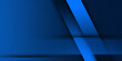 © gojalia - Abstract blue geometric diagonal overlay layer background
