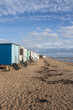 Thorpe Bay Beach, near Southend-on-Sea,  Essex, England