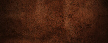 Brown Rusty Grunge Grains Texture Of The Wall For Background