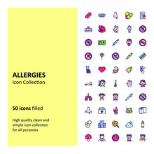 Allergies Filled Icon
High Quality Clean And Simple Icon Collection For All Purposes.