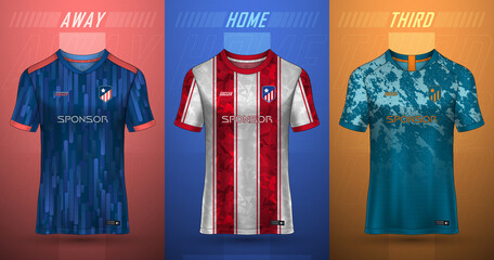 Premium collection of soccer jerseys