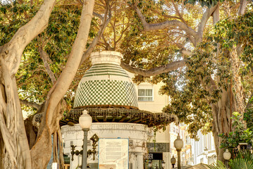 Sticker - Alicante landmarks, Spain, HDR Image