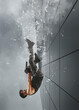 © Andrey Burmakin - Excited man holding gun. Mission: Impossible concept