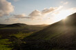 © Rockafox - Landschaft bei Island bei Sonnenuntergang / Fagradalsfjall, Fagradalshraun, Geldingardalir