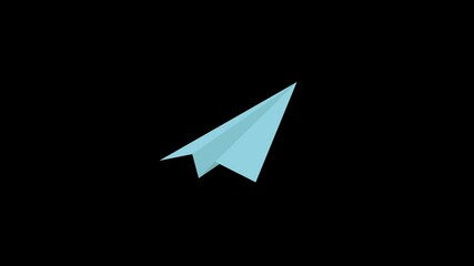 Sticker - Paper plane