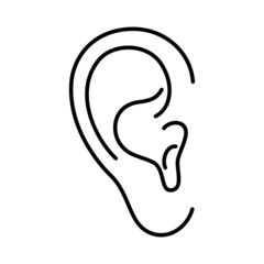 Sticker - Ear anatomical Icon