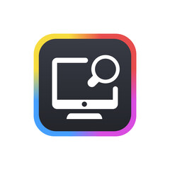 Wall Mural - Search System - Sticker