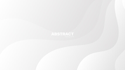 Abstract white and gray gradient background.geometric modern design with copy space, vector Illustration.