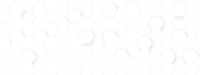 hexagon concept design abstract technology background vector EPS, Abstract white hexagon concept background, soft white background.	