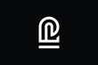 PL logo letter design on luxury background. LP logo monogram initials letter concept. PL icon logo design. LP elegant and Professional letter icon design on black background. L P PL LP
