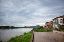 Chiang Khan Is The Tourist Cities On The Mekong River