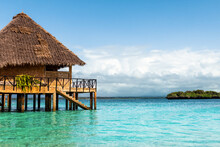Private Over-Water Hut On Tropical Island