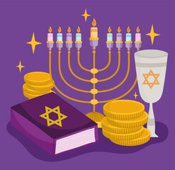 Poster - hanukkah jewish memorial