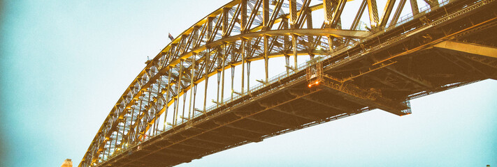 Sticker - Sydney Harbor Bridge at sunset