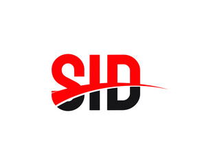 SID Letter Initial Logo Design Vector Illustration