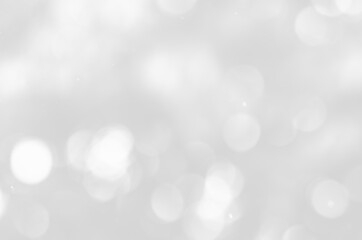 Wall Mural - blurred silver background with soft bokeh