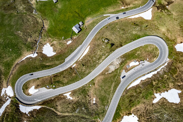 Wall Mural - landscape at the Grossglockner Mountain in Austria