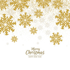 Wall Mural - Merry Christmas festival decorative celebration background design