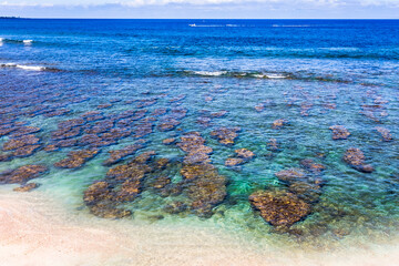 Wall Mural - Lagon tropical, Saint-Leu, île de La Réunion 