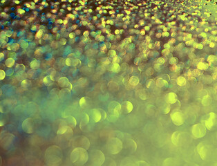 Poster - abstract background with bokeh