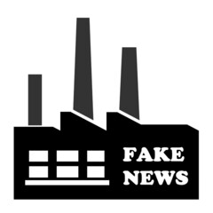 Canvas Print - Usine de fake news