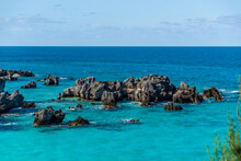Beautiful Scenery Of Tobacco Bay In St. George's Bermuda