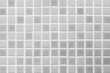 © torsakarin - Vintage white mosaic kitchen wall pattern and background seamless