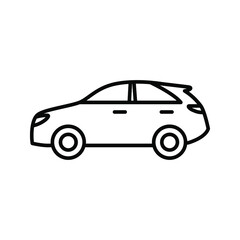 Sticker - CUV car icon