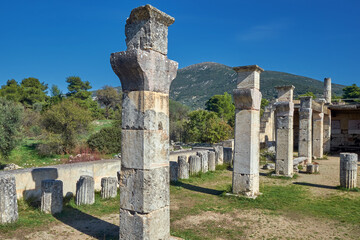 Wall Mural - Antikes Epidaurus, Abaton, Peloponnes, Argolida, Griechenland