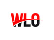 WLO Letter Initial Logo Design Vector Illustration