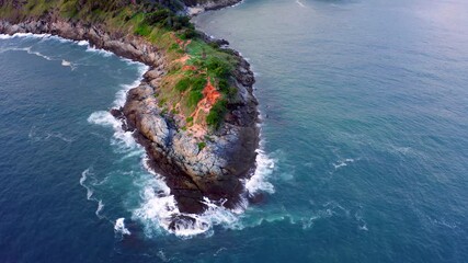 Wall Mural - Laem Promthep Cape Phuket landmark and tourist destination site in Asia