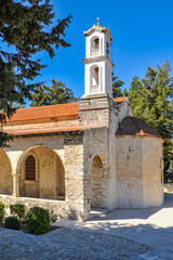 Wall Mural - The Church of Monogeni (the Only Begotten Son of God) in the village of Kilani originated in the 15th-16th centuries, but it acquired its final appearance at the end of the 19th century.    