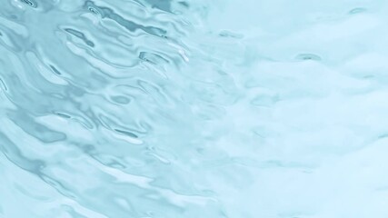 Poster - Super slow motion of splashing water, close-up, top view. Fresh abstract aqua background. Filmed on high speed cinema camera, 1000 fps.