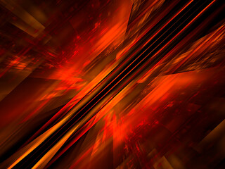 Dark red background with perspective effect and diagonal tilt - 3d illustration