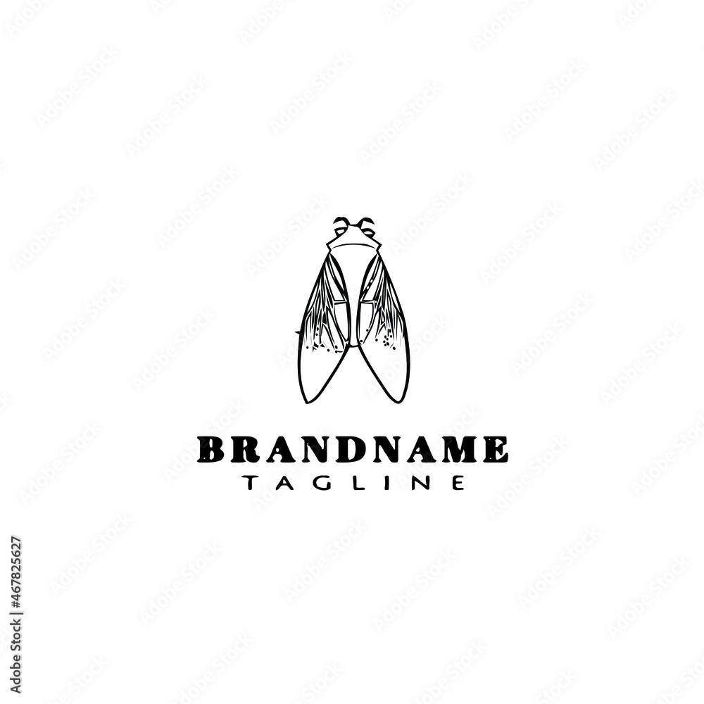 Insect Netlogo insect animal logo cartoon icon design template black isolated shape ...