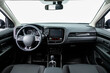  car Interior - steering wheel, shift lever, multimedia  systeme, driver seats and dashboard.