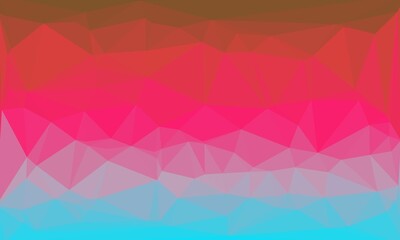 vibrant minimal multicolored polygonal background