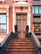 Nice entrance to a brownstone