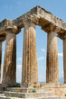 Apollotempel in Altkorinth, Peloponnes, Griechenland