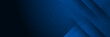 © Salman - Abstract banner design with blue geometric background. Blue banner background. Vector abstract graphic design banner pattern background template.