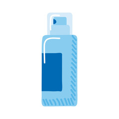 Sticker - spray bottle sanitizer